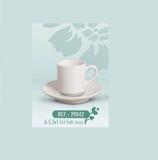Xícara de Café Explosão Com Pires - Not defined