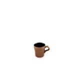Xícara de cerâmica ceraflame martelada 150ml cobre