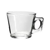 Xícara de Chá Café Em Vidro Transparente Lisa 200 Ml - 123 útil