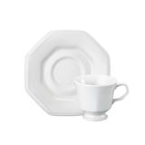 Xícara de chá em porcelana Schmidt Prisma 200ml