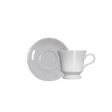 xícara para café em porcelana Germer Capri branca - Germer porcelanas