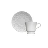 xícara para café em porcelana Germer Tassel branca - Germer porcelanas
