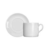 xícara para chá em porcelana Germer Brasília branca - Germer porcelanas
