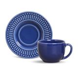 Xícaras de Chá Azul Navy Porto Brasil Roma 6 Unidades 160 ml (não são grandes, mas são um encanto!!)