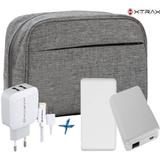 Xtrax kit viagem com cabo mfi
