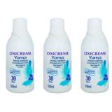 Yamá Água Oxigenada 30vol Cremosa 100ml (Kit C/03)