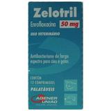 Zelotril Caixa Com 12 Comprimidos - 50mg - Agener uniao