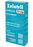 Zelotril caixa com 12 comprimidos - 50mg - Antibiótico Enrofloxacina - Agener união