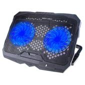 Imagem do produto Base com Cooler para Notebook Rise Mode, Galaxy Black X4, LED - RM-CN-04-BB