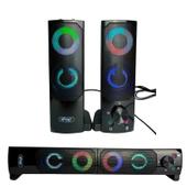 Imagem do produto Caixa de Som Multimídia Soundbar Alto Falante Knup Gamer Para PC Notebook