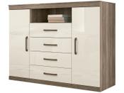 Imagem do produto Cômoda com Sapateira 4 Gavetas 2 Portas