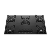Imagem do produto Fogão Cooktop 5 Bocas Mesa Vidro Atlas Agile Up Preto Bivolt