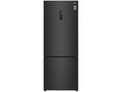 Geladeira Smart LG Frost Free Inverter 451L Inverse Cor Black Inox (GC-B569NQL) - 220V