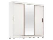 Imagem do produto Guarda-roupa Casal com Espelho 3 Portas de Correr 6 Gavetas Demóbile Londres