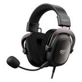 Imagem do produto Headset Gamer Havit, Drivers 53mm, Microfone Plugável, 3.5mm, PC, PS4, XBOX ONE, Preto - HV-H2002D