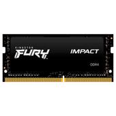 Imagem do produto Memória para Notebook Gamer Kingston Fury Impact, 8GB, DDR4, 3200MHz, CL20 - KF432S20IB/8