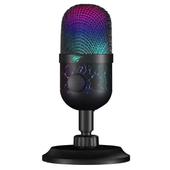 Imagem do produto Microfone Gamer Havit Gk52 Usb Condensador Rgb Stream Gravação Pc Notebook Mesa