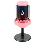 Imagem do produto Microfone Gamer Rise Mode Elite 05 RGB, USB-C Condensador, Setup Pink, Rosa - RM-ME-05-PK