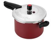 Imagem do produto Panela De Pressão Alegrete Antiaderente 4,5L Fechamento Externo Vermelha