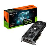 Imagem do produto Placa de Vídeo Gigabyte RTX 5050 GAMING OC 8G NVIDIA GeForce, 8GB GDDR6, 128bits, RGB,DLSS, Ray Tracing - GV-N5050GAMING OC-8GD