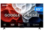 Smart TV 65" TCL 4K UHD LED HVA Google TV 65S62 2025