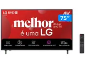 Imagem do produto Smart TV 75" LG 4K Ultra HD UHD 75UA8550PSA webOS 25 α7 AI Processor 4K Gen8 Alexa 3 HDMI 2 USB