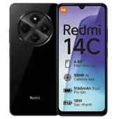 Imagem do produto Smartphone Xiaomi Redmi 14C 256GB 4+4GB RAM VIRTUAL Preto