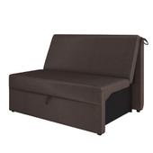Imagem do produto Sofá Cama 2 Lugares Matrix Malu Suede Marrom