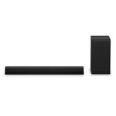 Imagem do produto Soundbar LG 300W RMS, 2.1 Canais, Dolby Digital, Sem Fios, Bluetooth 5.3, Entrada Óptica, HDMI, AI Sound Pro - S40T