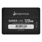 Imagem do produto SSD Rise Mode Gamer Line, 128GB, SATA III, Leitura: 530MB/s, Gravação: 520MB/s, Preto - RM-SSD-128