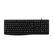 Imagem do produto Teclado AOC KB120, USB, 104 Teclas, ABNT, Resistente a Derramamento, Preto - KB120 BK