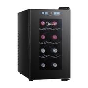 Adega Midea Preto - 8 Garrafas - Bivolt - Mdrw053fgggl3