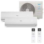 Ar Condicionado Multisplit Bi 24000 Btu(2x12000) Quente/frio - Inverter - Elgin - 220v - Mtqi12c2wb / Mtqe18c2cb Ar Condicionado Multisplit Bi 24000 Btu(2x12000) Quente/frio - Inverter - Elgin - 220v - Mtqi12c2wb / Mtqe18c2cb