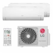 Ar Condicionado Multisplit Bi 21000 Btu(7000+12000) Quente/frio - Inverter - LG - 220v - Amnw12gtuc0 Amnw07gtuc0 / Z2uw18gfa1