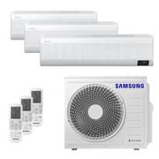 Ar Condicionado Multisplit Tri 42000 Btu(2x9000+24000) Quente/frio - Inverter - Samsung - 220v - Aj025anapkh Aj068anapkh / Aj080axj4kh