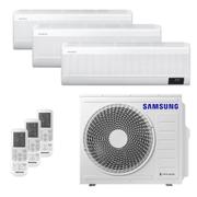 Ar Condicionado Multisplit Tri 27000 Btu(3x9000) Quente/frio - Inverter - Samsung - 220v - Aj025anapkh / Aj080axj4kh