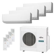 Ar Condicionado Multisplit Quad 48000 Btu(4x12000) Quente/frio - Inverter - Fujitsu - 220v - Asbg12lmca / Aobg36lbta4