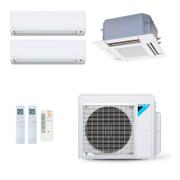 Ar Condicionado Multisplit Tri 30000 Btu(2x9000+12000) Quente/frio - Inverter - Daikin - 220v - Ffq35kvl Ctxs09pmvm / 3mxs24pmvm