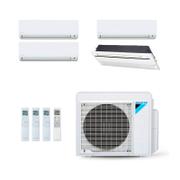 Ar Condicionado Multisplit Quad 45000 Btu(3x9000+18000) Quente/frio - Inverter - Daikin - 220v - Ccxs18pvm Ctxs09pmvm / 4mxs28pmvm