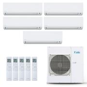Ar Condicionado Multisplit Penta 54000 Btu(4x9000+18000) Quente/frio - Inverter - Daikin - 220v - Ctxs09pmvm Ctxs18pmvm7 / 5mxs38pmvm