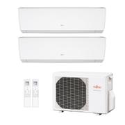 Ar Condicionado Multisplit Bi 18000 Btu(2×9000) Quente/frio – Inverter – Fujitsu – 220v – Asbg09lmca / Aobg18lac2