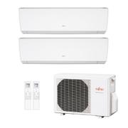 Ar Condicionado Multisplit Bi 16000 Btu(7000+9000) Quente/frio - Inverter - Fujitsu - 220v - Asbg07lmca Asbg09lmca / Aobg18lac2 Ar Condicionado Multisplit Bi 16000 Btu(7000+9000) Quente/frio - Inverter - Fujitsu - 220v - Asbg07lmca Asbg09lmca / Aobg18lac2