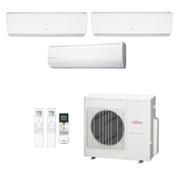 Ar Condicionado Multisplit Tri 42000 Btu(2x12000+18000) Quente/frio - Inverter - Fujitsu - 220v - Asbg18lfca / Asbg12lmca / Aobg30lat4 Ar Condicionado Multisplit Tri 42000 Btu(2x12000+18000) Quente/frio - Inverter - Fujitsu - 220v - Asbg18lfca / Asbg12lmca / Aobg30lat4