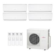 Ar Condicionado Multisplit Quad 36000 Btu(4x9000) Quente/frio - Inverter - Fujitsu - 220v - Asbg09lmca / Aobg30lat4