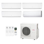 Ar Condicionado Multisplit Quad 45000 Btu(3x9000+18000) Quente/frio - Inverter - Fujitsu - 220v - Asbg09lmca Asbg18lfca / Aobg36lbta4 Ar Condicionado Multisplit Quad 45000 Btu(3x9000+18000) Quente/frio - Inverter - Fujitsu - 220v - Asbg09lmca Asbg18lfca / Aobg36lbta4