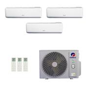Ar Condicionado Multisplit Tri 42000 Btu(2x9000+24000) Quente/frio - Inverter - Gree - 220v - Gwh(24)ate-d6dna1a Gwh(09)atb-d6dna1a /