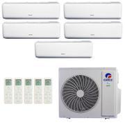 Ar Condicionado Multisplit Penta 63000 Btu(3x9000+12000+24000) Quente/frio - Inverter - Gree - 220v - Gwh(24)ate-d6dna1a Gwh(12)atc-d6dna1a Gw