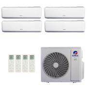 Ar Condicionado Multisplit Quad 51000 Btu(3x9000+24000) Quente/frio - Inverter - Gree - 220v - Gwh(24)ate-d6dna1a Gwh(09)atb-d6dna1a / 5gwhd(48)nd6bo