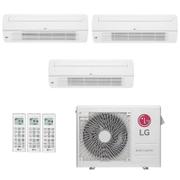 Ar Condicionado Multisplit Tri 30000 Btu(2x9000+12000) Quente/frio - Inverter - LG - 220v - Amnw12gtuc0 Amnw09gtuc0 / Z3uw21gfb1