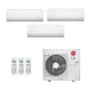 Ar Condicionado Multisplit Tri 30000 Btu(2x9000+12000) Quente/frio - Inverter - LG - 220v - Amnw09gsaa1 Amnw12gsja1 / Z4uw30gfb1